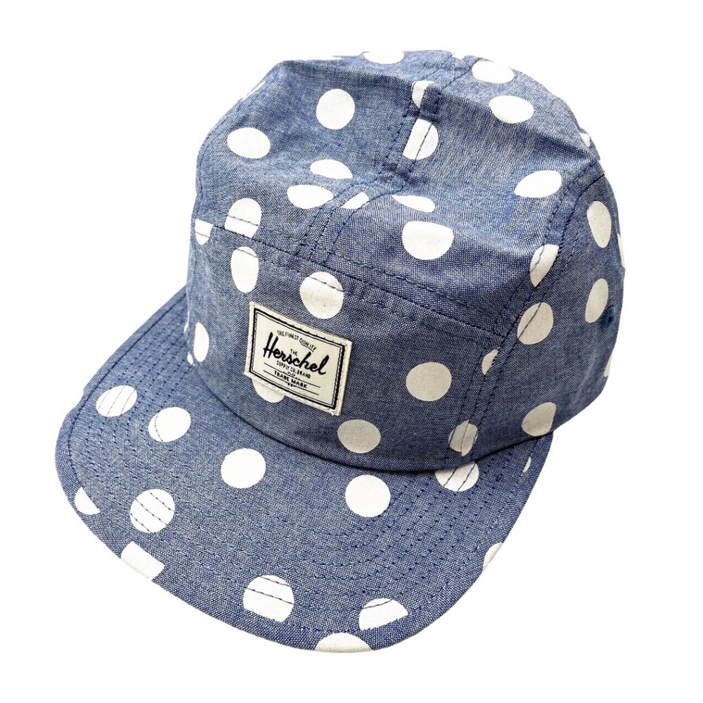 Nwot Herschel Glendale 5-Panel Cap Polka Dot